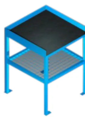 Prill Bench for fire assay