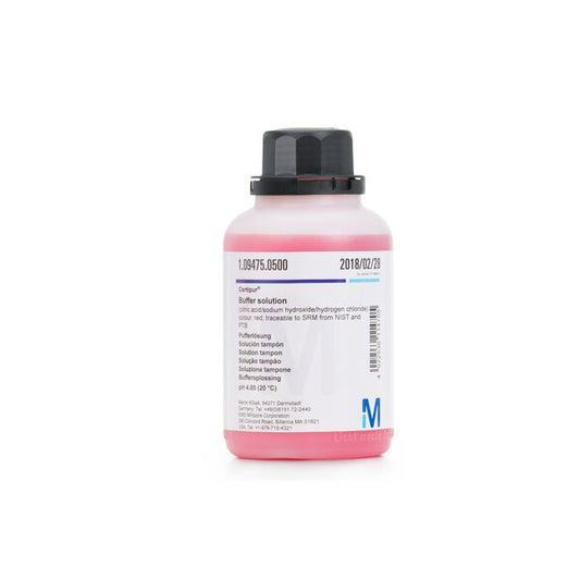 Buffer solution pH 4.00 (20°C) Certipur