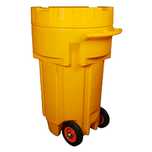 Sysbel Wheeled Poly-Overpack Salvage Drum (65 gal)