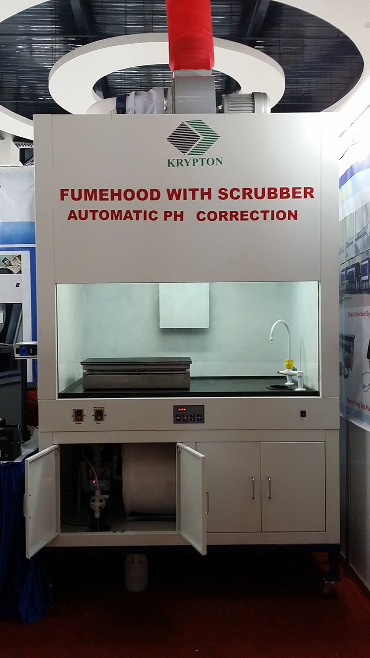 Fume hood With Built-in Scrubber