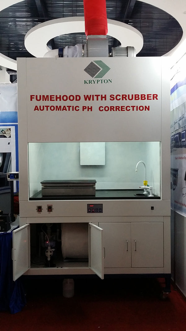 Fume hood With Builtin Scrubber Krypton International Resources Inc