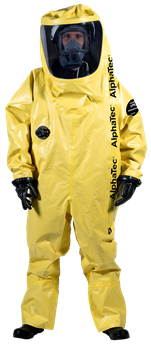 Versatile, multi-layer, re-usable chemical barrier technology, Type 1 / Level A protection