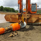 Dredging to remove silt and sediments from water for environmental protection