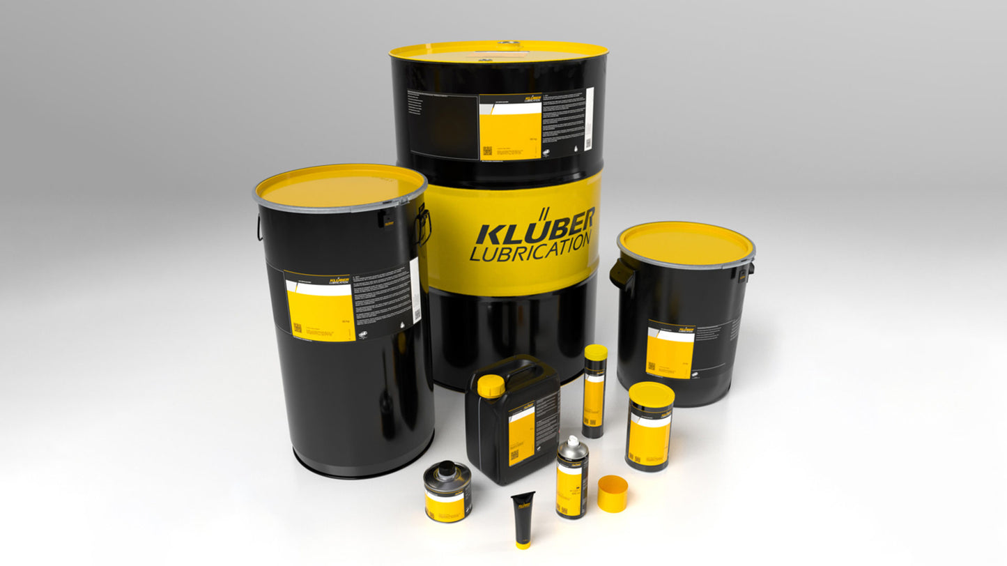 Synthetic high-performance gear and multipurpose oil with KlüberComp Lube Technology